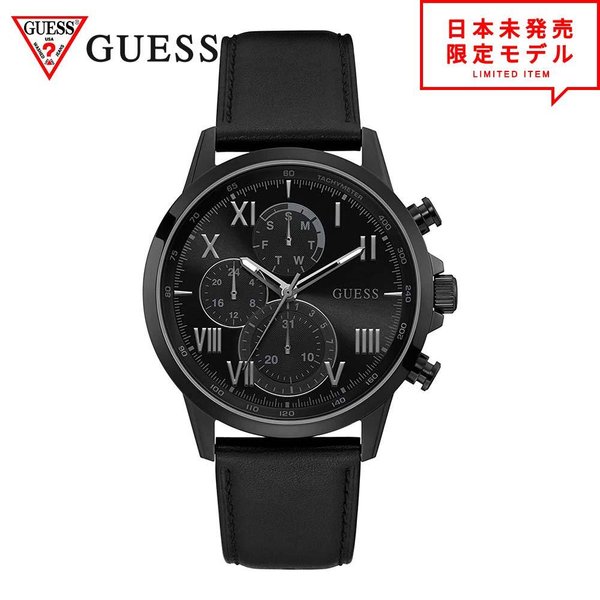 GUESS ゲス 最安値 メンズ 腕時計 リストウォッチ GW0011G2 ブラック 海外限定 時計 日本未発売 当店1年保証
