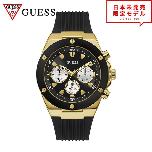 GUESS ゲス メンズ 腕時計 リストウォッチ GW0057G1 ブラック 海外限定 時計 日本未発売 当店1年保証 最安値挑戦中！