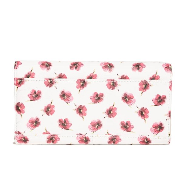 最安 即納 海外限定 Guess ゲス 長財布 ロングウォレット フリップ フローラル柄 ホワイト レディース 日本未発売 日本未入荷 人気ショップが最安値挑戦 Www Masterworksfineart Com