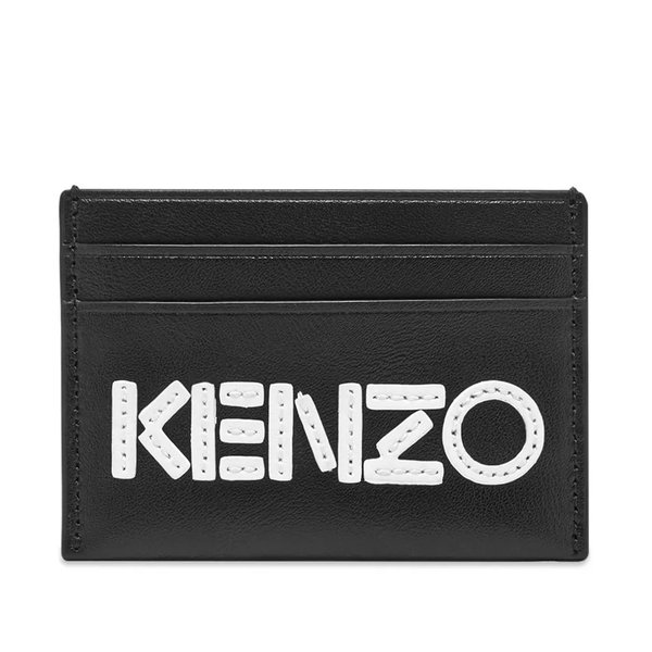 KENZO コインケース　ブラック　タイガーロゴ刺繍 BL-0241-FB6 KENZO コインケース ブラック タイガーロゴ刺繍 BL-0241-FB6