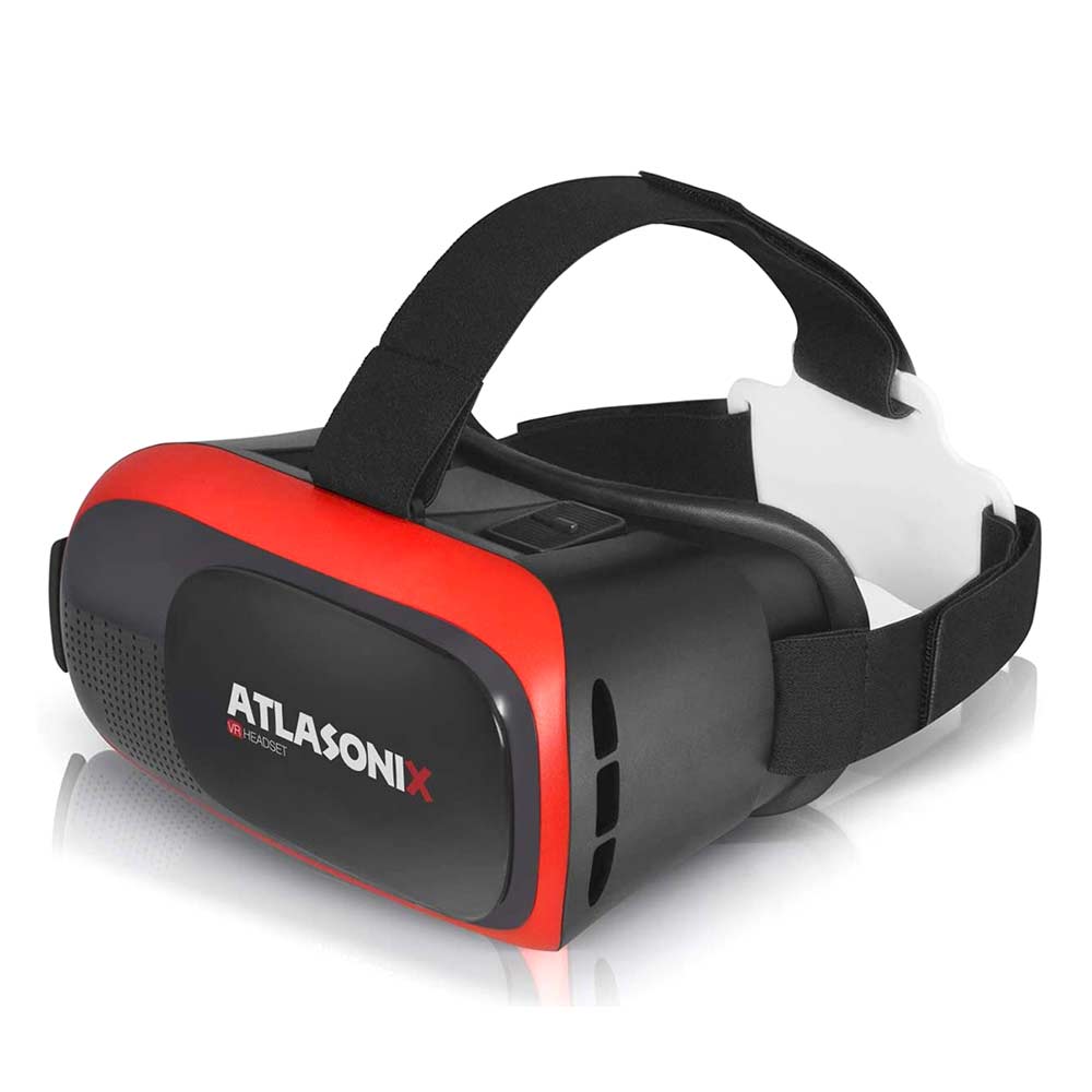 VRゴーグル VR天々書き割り iPhone / android スマホ相応う VRヘッドマウントディスプレイ 3D 高画質 黒いこと/赤いこと