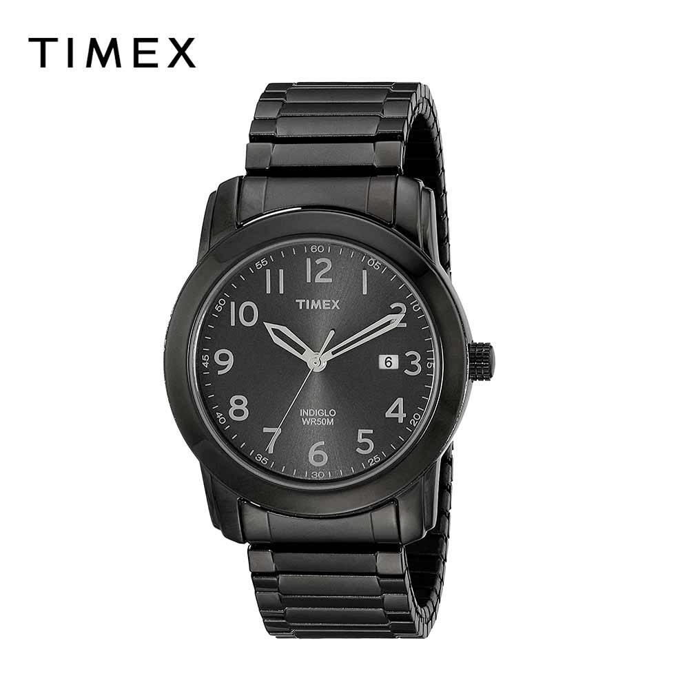 TIMEX タイメックス メンズ 腕時計 Highland Street ステンレススチール｜ブラック T2P135 海外モデル｜当店1年保証