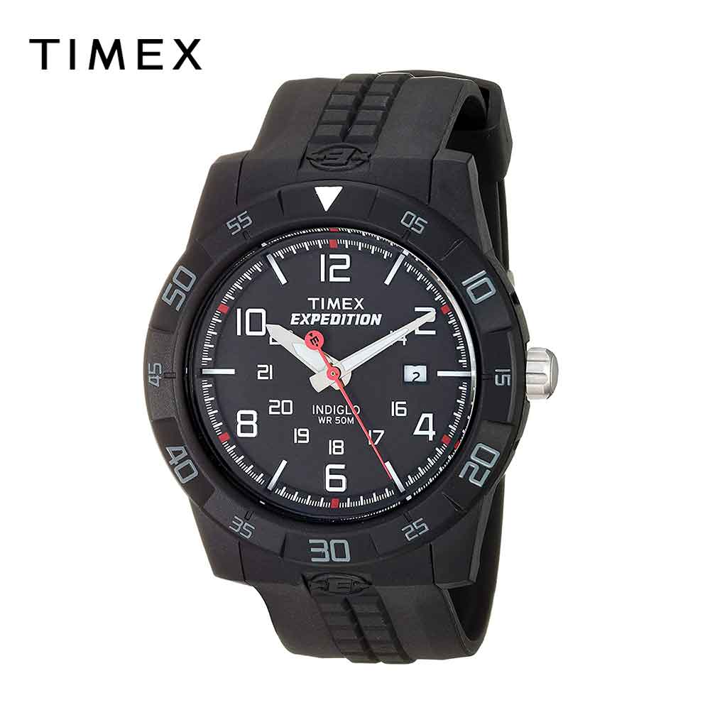 即納 TIMEX タイメックス メンズ 腕時計 EXPEDITION RUGGED FIELD ブラック T49831 海外モデル 当店1年保証