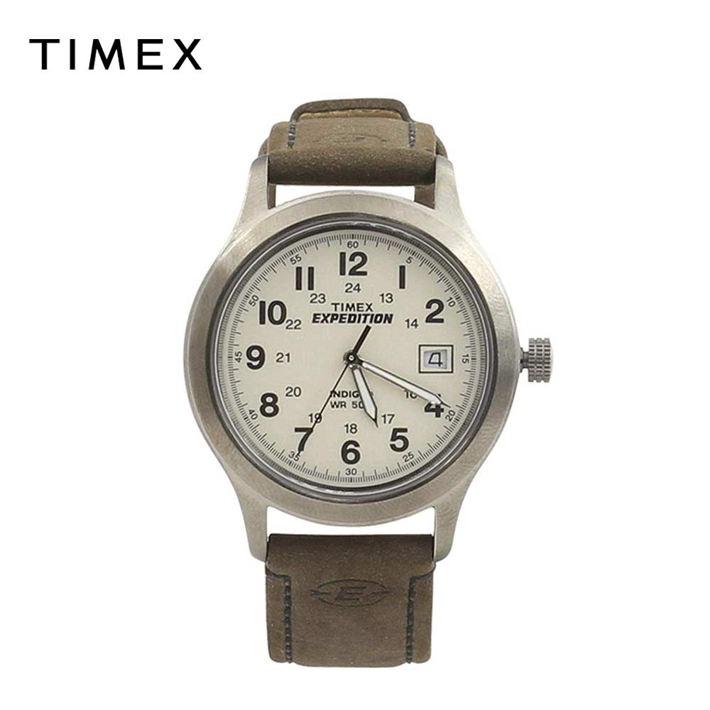 即納 TIMEX タイ王国メックス メンズ ウオッチ Expedition Metal Field｜赤銅色 / 白いこと T49870 外国で模範例｜当店1年引き受ける