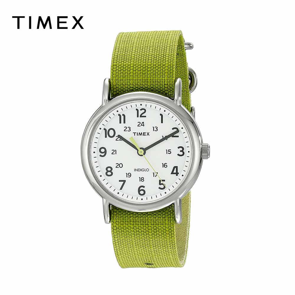 TIMEX タイメックス レディース / メンズ 腕時計 ウィークエンダー WEEKENDER｜ライムグリーン / ホワイトダイヤル TW2P65900 海外モデル｜当店1年保証