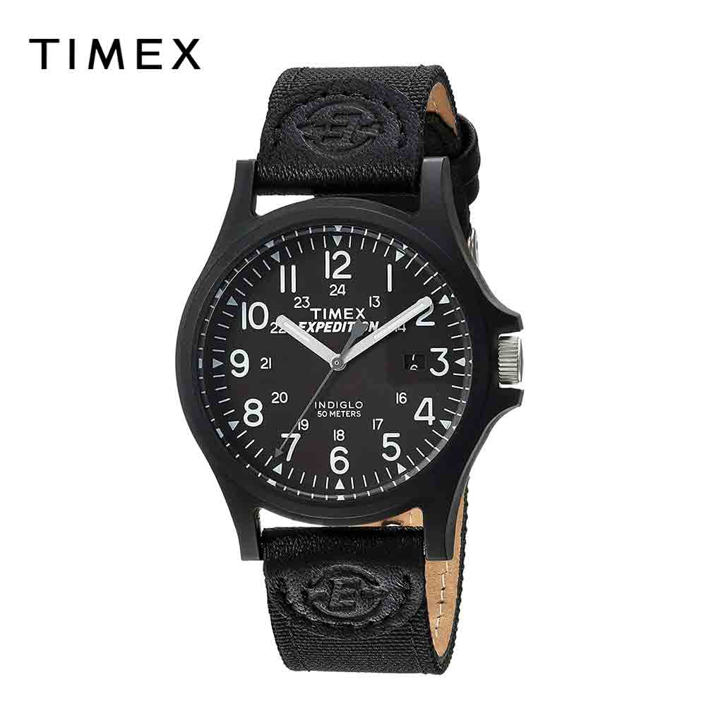 TIMEX タイメックス メンズ 腕時計 Expedition Acadia フルサイズ｜ブラック TW4B08100 海外モデル｜当店1年保証｜SMART PARK 店