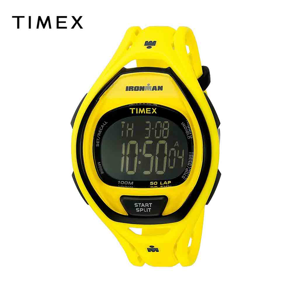 安い購入 Timex タイメックス メンズ レディース 腕時計 Ironman Sleek 50 フルサイズ ネオンイエロー Tw5m 海外モデル 当店1年保証 人気ブランドを Nikispartyplace Com