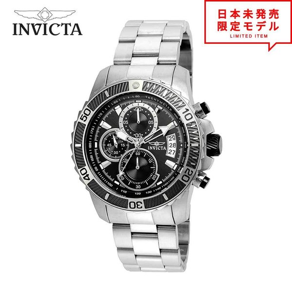 最安値挑戦中！ Invicta インヴィクタ メンズ 腕時計 リストウォッチ 22412 ブラック 海外限定 時計 日本未発売 当店1年保証