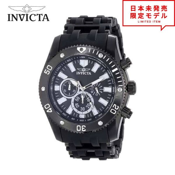 Invicta インヴィクタ メンズ 腕時計 リストウォッチ 14862 ブラック 海外限定 時計 日本未発売 当店1年保証 最安値挑戦中！