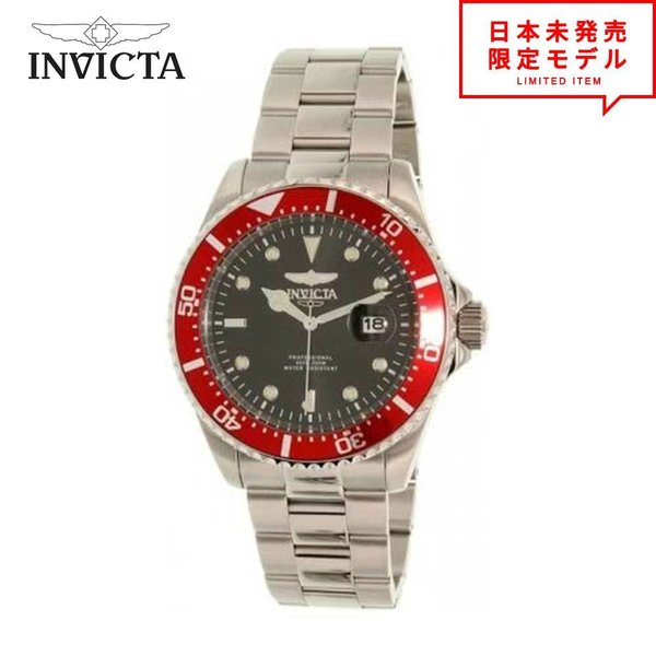 Invicta インヴィクタ メンズ 腕時計 リストウォッチ 22020 シルバー/ブラック 海外限定 時計 日本未発売 当店1年保証 最安値挑戦中！