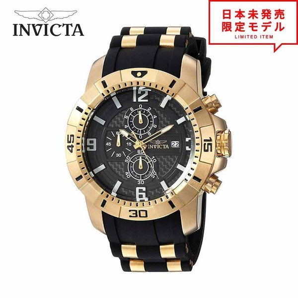最安値挑戦中！ Invicta インヴィクタ メンズ 腕時計 リストウォッチ 24965 ブラック 海外限定 時計 日本未発売 当店1年保証｜SMART PARK 店