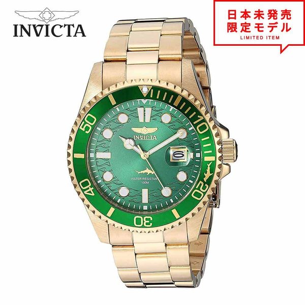 最安値挑戦中！ Invicta インヴィクタ メンズ 腕時計 リストウォッチ 30027 ゴールド 海外限定 時計 日本未発売 当店1年保証