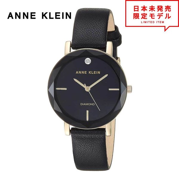 ANNE KLEIN アンクライン レディース 腕時計 リストウォッチ AK/3434BKBK ゴールド/ブラック 海外限定 時計 日本未発売 当店1年保証 最安値挑戦中！
