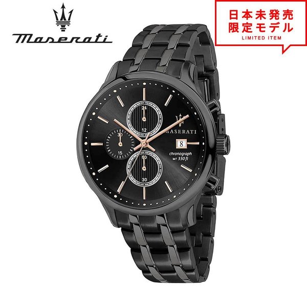MASERATI マセラティ メンズ 腕時計 リストウォッチ R8873636003 ブラック 海外限定 時計 日本未発売 当店1年保証 最安値挑戦中！