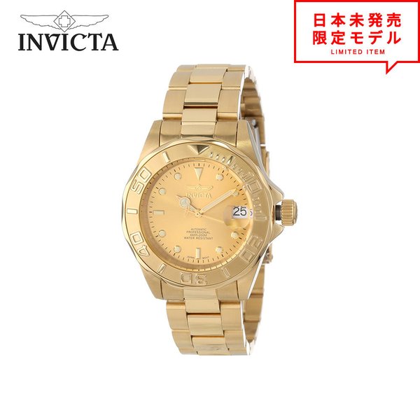 Invicta インヴィクタ メンズ 腕時計 リストウォッチ 13929 ゴールド 海外限定 時計 日本未発売 当店1年保証 最安値挑戦中！