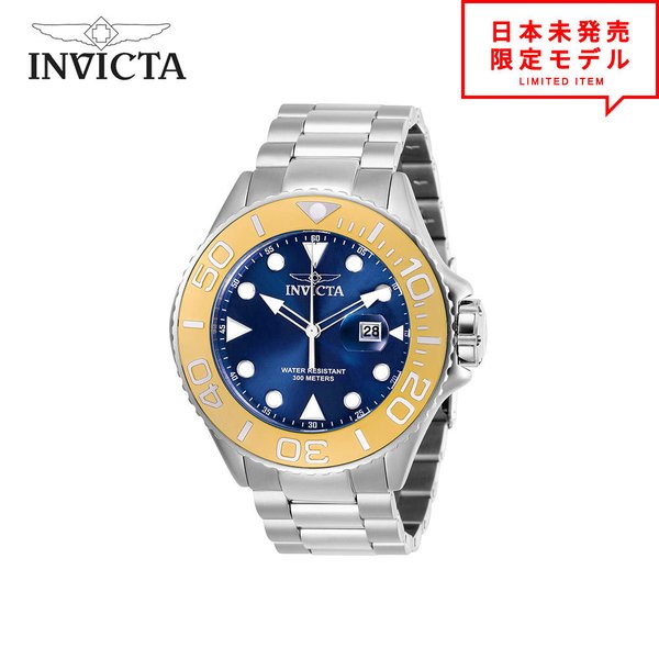 最安値挑戦中！ Invicta インヴィクタ メンズ 腕時計 リストウォッチ 28768 ブルー/ゴールド/シルバー 海外限定 時計 日本未発売 当店1年保証