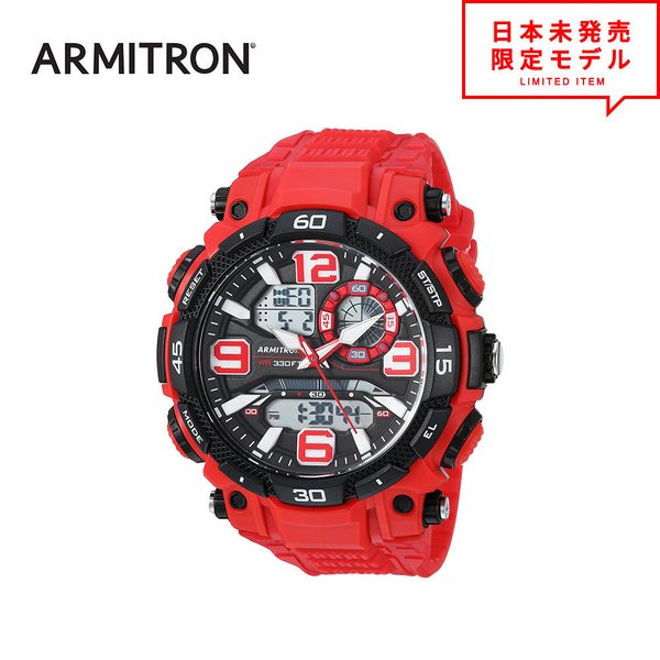 激レア】 Armitron アーミトロン 赤色LED ヴィンテージ腕時計 Unisex