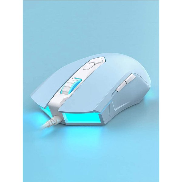 即納 ゲーミングマウス 有線 マウス ホワイト 7ボタン 7段階DPI切替 LEDバックライト 静音設計 省電力 Windows Mac  最大56％オフ！
