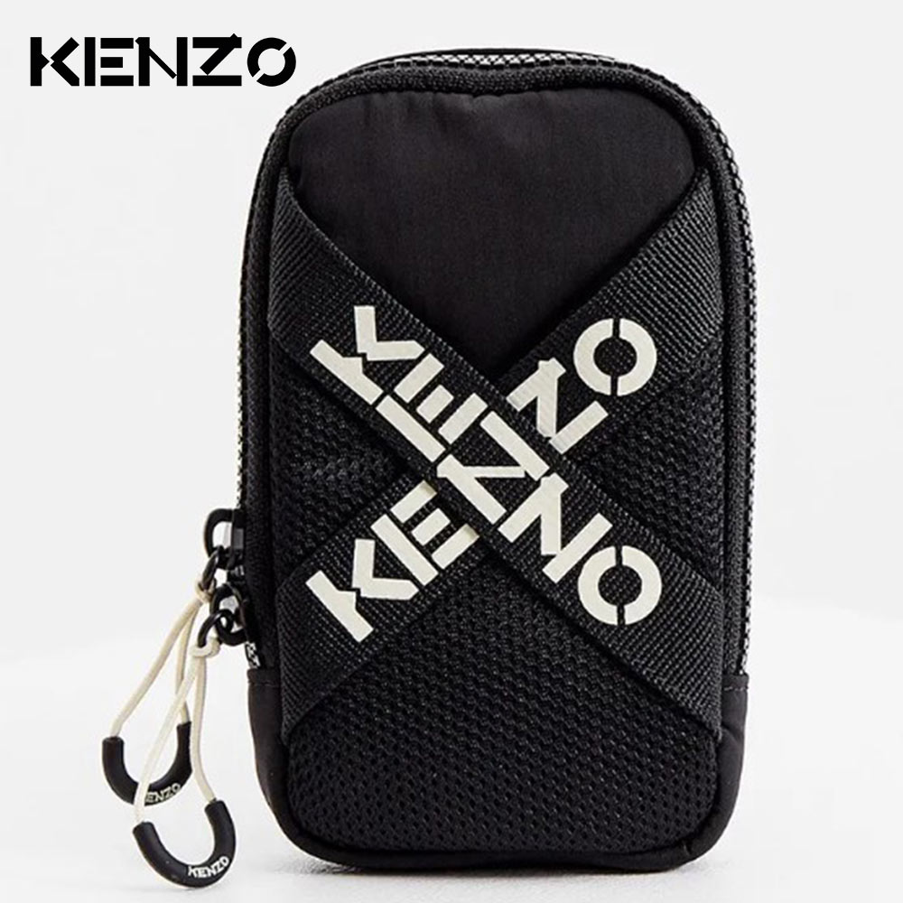 KENZO - KENZO(ケンゾー) FD55PM468F26 KENZO CREST フォンケース Black 楽天市場】KENZO ケンゾー フォンケース PHONE HOLDER ON STRAP