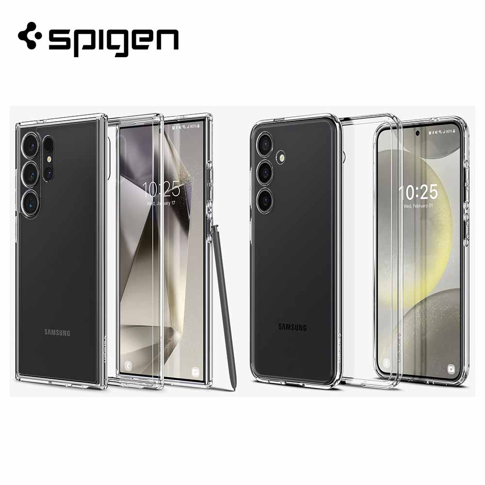 即納 ギャラクシー Galaxy シュピゲン Spigen ウルトラハイブリッド/クリスタルクリア S26/S26Ultra/S25/S25UltraS24/S24Ultra/S23/S23Ultra 耐衝撃 米軍MIL規格 ワイヤレス充電 ケース カバー 送料無料