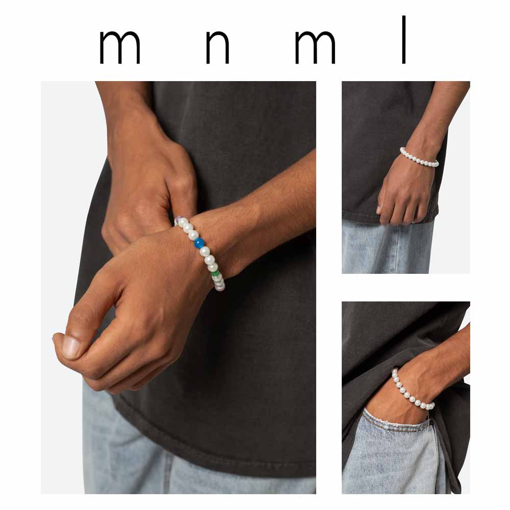 即納 mnml ミニマル パール ブレスレット PEARL BRACELET 全3種 メンズ レディース 日本未発売