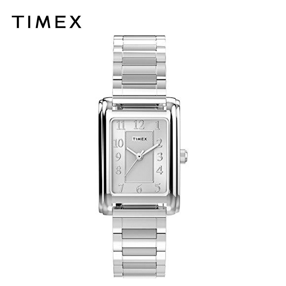TIMEX タイ王国メックス レディース ウオッチ 石英 ステンレス鋼スチール写真 しろがね色 TW2U44100 日本未発売