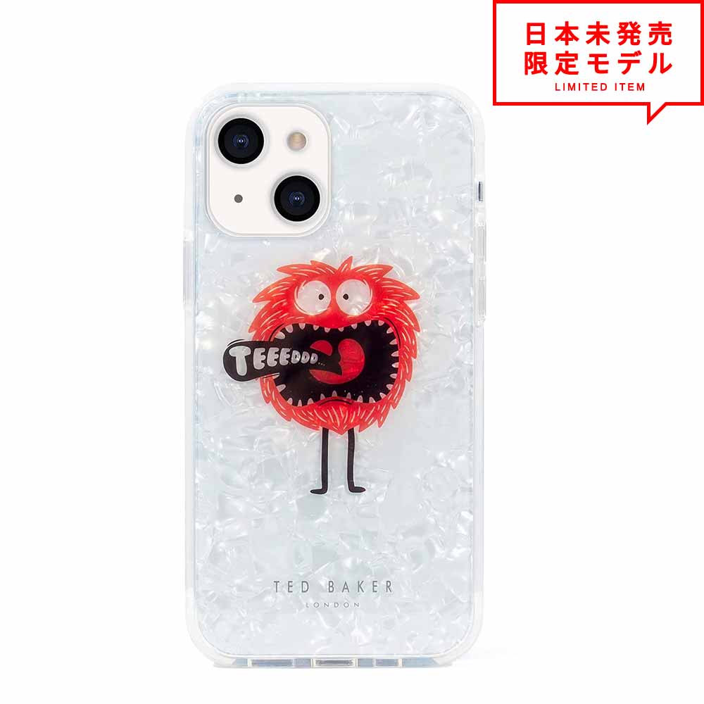 TED BAKER テッドベーカー iPhone 13/13Pro/13ProMax/13mini/12/12Pro/12Pro TPU 半透明 ケース カバー モンスター Monster 日本未発売