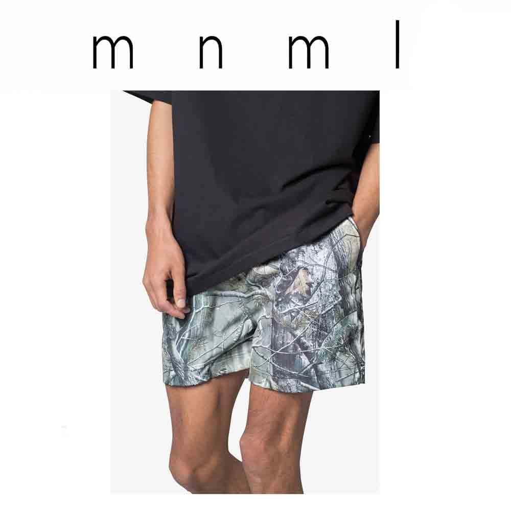 mnml ミニマル WAVE BASKETBALL SHORTS ブルー/ホワイト mnml 即納 ミニマル WAVE BASKETBALL SHORTS ブルー/ホワイト