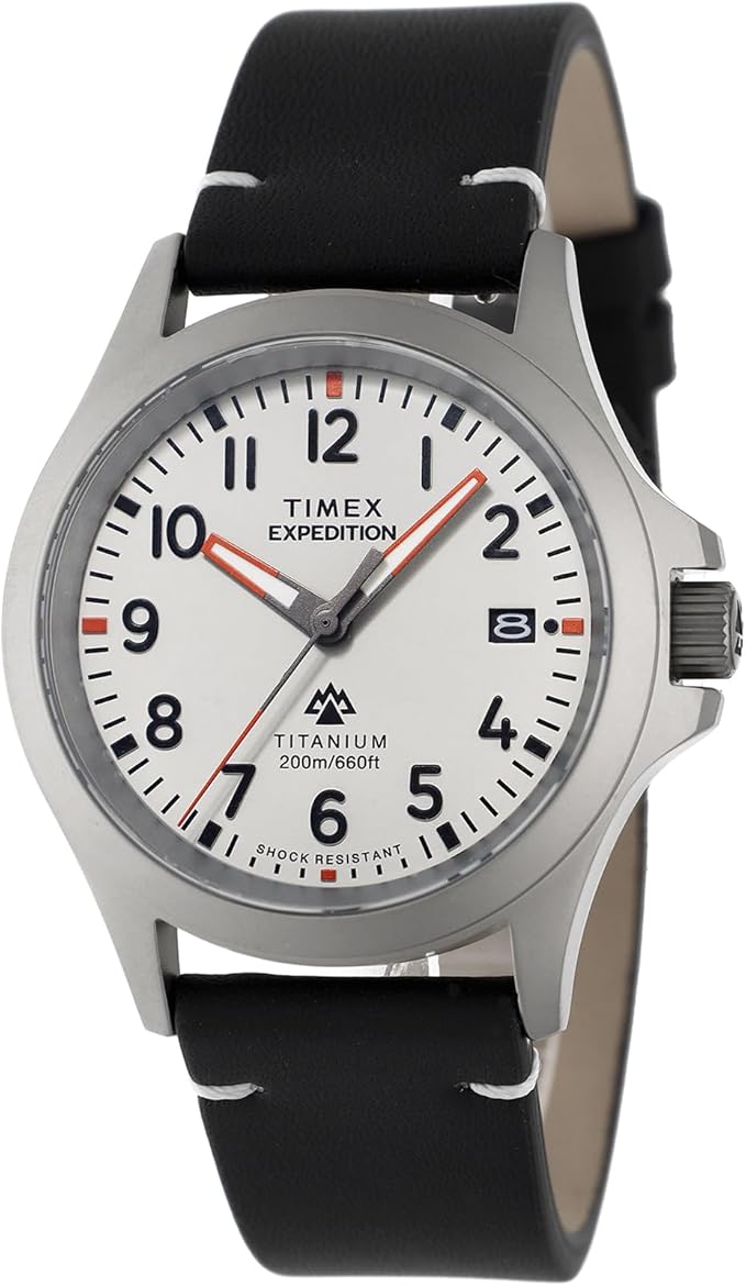 TIMEX タイメックス メンズ 腕時計 Expedition North チタン ブラック TW2W78200 日本未発売