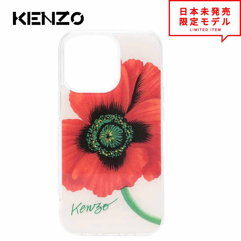 新品］KENZO iPhone13/13 Proケース Poppy スマートフォン・携帯電話