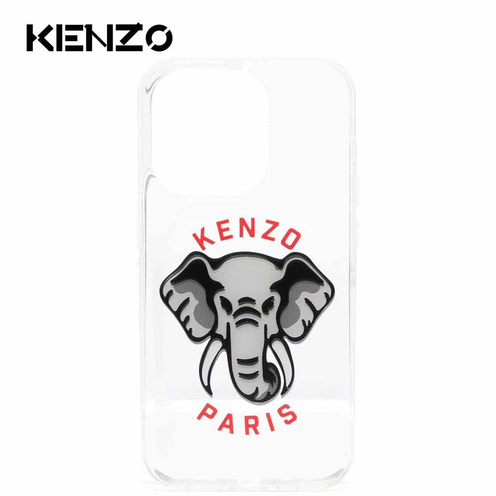 WEB限定】 KENZO ケンゾー iPhone14Pro 14ProMax ケース エレファント