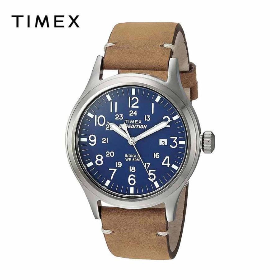 TIMEX タイメックス メンズ 腕時計 TW4B01800 タン/ブルー TW4B01800 海外モデル