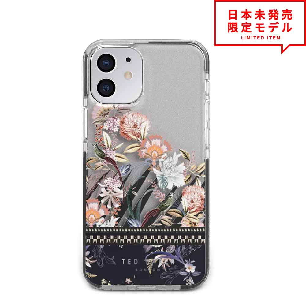 TED BAKER テッドベーカー iPhone 12/12Pro/12ProMax/12mini ハードケース カバー クリア 花柄 Decadence 日本未発売|SMART PARK 店