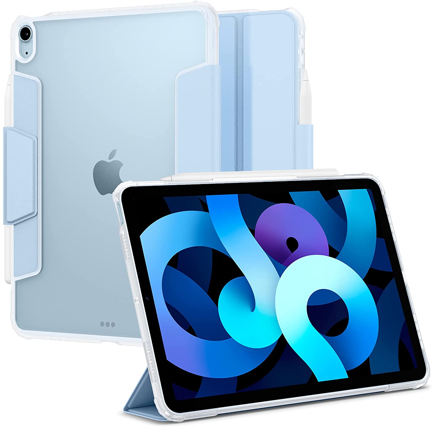 海外 iPad Airケース 10.9インチ 第4 5世代 ケース シリコン クリア