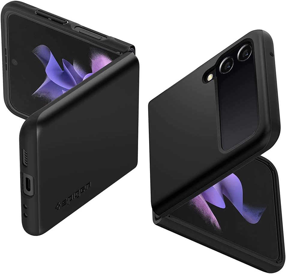即納 Galaxy 天の川 Z Flip3 SC-54B SCG12 相応う 2021 ゼット フリップ3  Samsung 黒いこと 熱可塑性ポリウレタン 入れもの 覆いかぶせる 落っこちる押しとどめる 貨物輸送無料 尖んがり消化