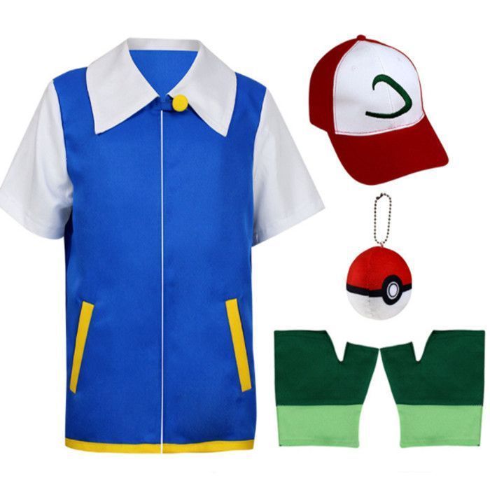 ピカチュウ コスプレ衣装 5点セット ピカチュウ コスチューム5点セット ポケットモンスター SAZAC