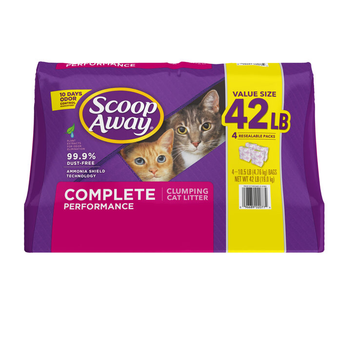 【楽天市場】スクープアウェイ 猫砂 微香料 消臭 ほこりが少ない 19kg/ 42LB Scoop Away Cat Litter Light