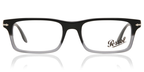 ペルソール Persol PO3050V 966 Full rim フルリム グラディエント ブラック グレー Men メンズ 男性用 Eyeglasses メガネ 眼鏡 めがね フレーム 伊達メガネ 【正規品】【新品】【海外通販】【送料無料】｜SmartBuyGlasses 20,586円