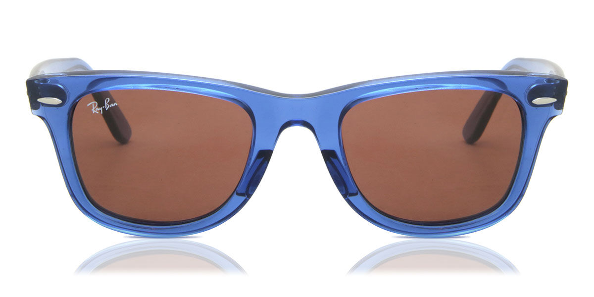 【正規品】【送料無料】【新品】レイバン Ray-Ban RB2140 Wayfarer 6587C5 トランスペアレント ブルー Unisex ユニセックス 男女兼用 メンズ レディース Sunglasses サングラス さんぐらす【海外通販】