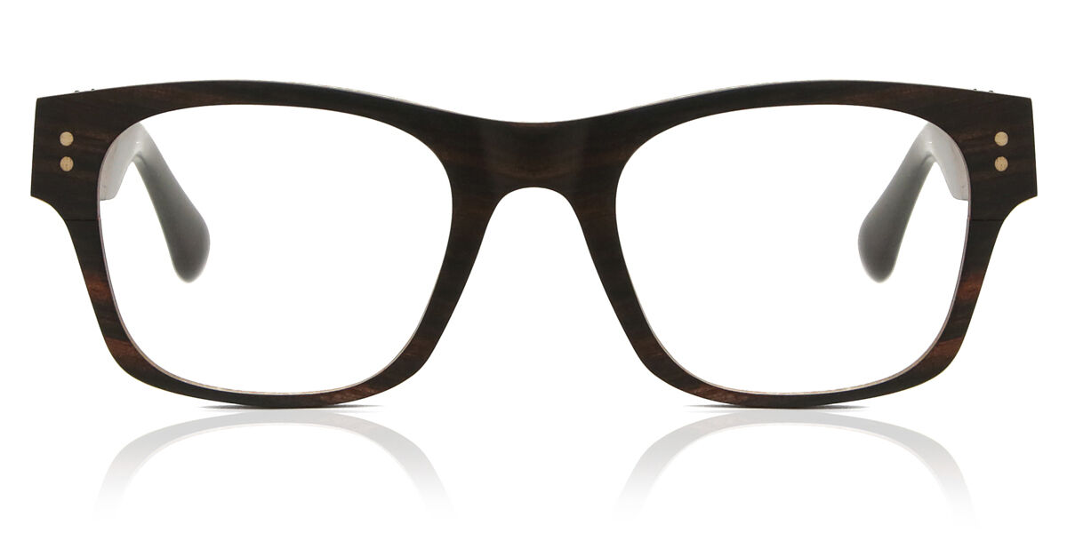 【正規品】【送料無料】Oh My Woodness! Full Rim Square Ebony Brown Oh My Woodness! Ochroma WS308-RX-A09-21 Fashion Unisex Eyeglasses【海外通販】