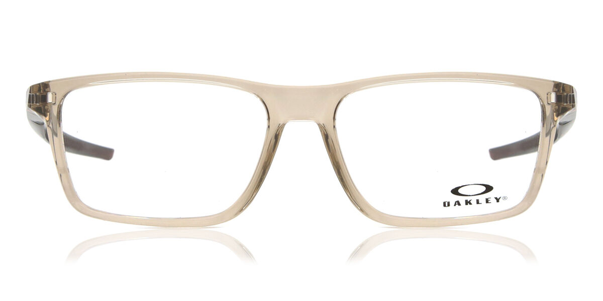 オークリー Oakley OX8164 PORT BOW 816407 Full rim フルリム ポリッシュドトランスペアレントセピアブラウン Men メンズ 男性用 Eyeglasses メガネ 眼鏡 めがね フレーム 伊達メガネ 【正規品】【新品】【海外通販】【送料無料】|SmartBuyGlasses