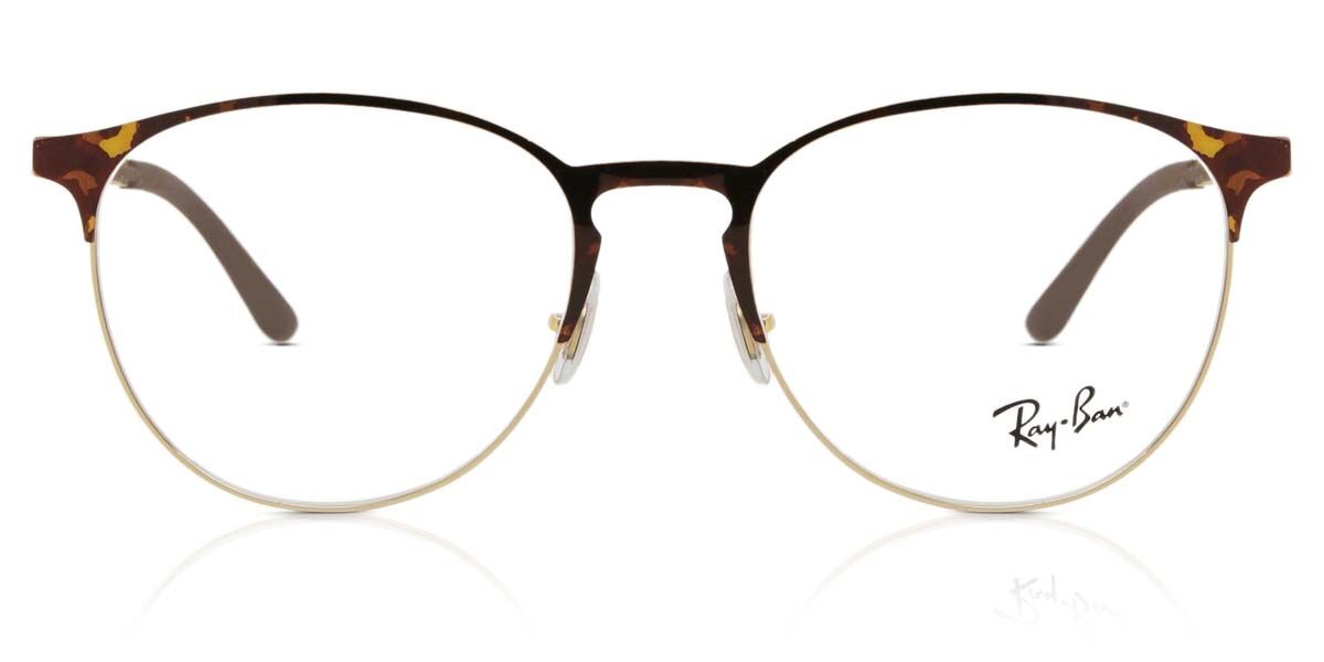 レイバン Ray-Ban RX6375 2917 Full rim フルリム 金地に亀 Unisex ユニセックス 男女兼用 メンズ レディース Eyeglasses メガネ 眼鏡 めがね フレーム 伊達メガネ 【正規品】【新品】【海外通販】【送料無料】|SmartBuyGlasses