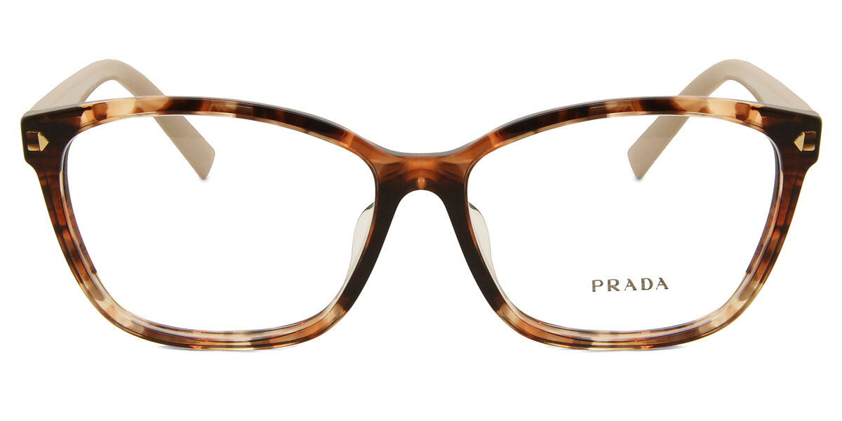 プラダ Prada PR 15ZVF Asian Fit 07R1O1 Full rim 盛りだくさんリム カルメ焼トータス Women レディース お上さん用 ウィメンズ Eyeglasses 眼鏡 メガネ めがね ひな形 伊達眼鏡 【決まり品】【新品】【外国で通信販売】【貨物輸送無料】 眼鏡・サングラス-バッグ・小物・ブランド雑貨