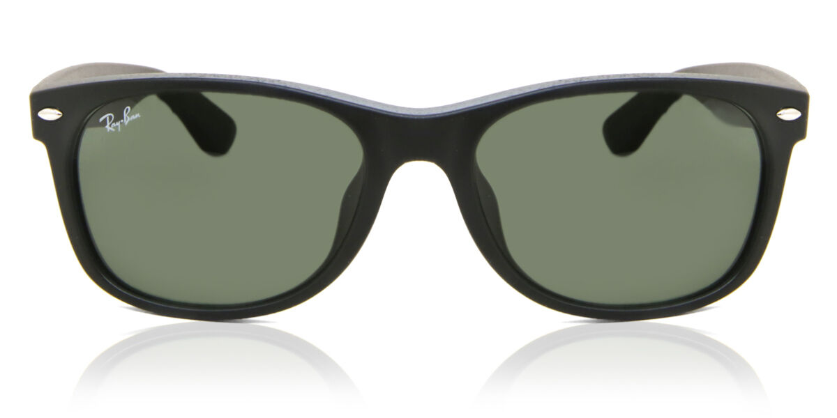 【正規品】【送料無料】【新品】レイバン Ray-Ban RB2132F New Wayfarer Matte Asian Fit 622 ブラック Unisex ユニセックス 男女兼用 メンズ レディース Sunglasses サングラス さんぐらす【海外通販】
