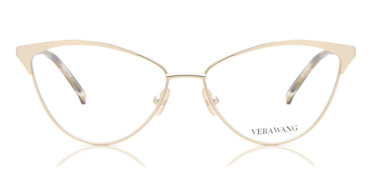 ヴェラワン Vera Wang V703 Gold Full rim フルリム ゴールド Women レディース 女性用 ウィメンズ Eyeglasses メガネ 眼鏡 めがね フレーム 伊達メガネ 【正規品】【新品】【海外通販】【送料無料】｜SmartBuyGlasses