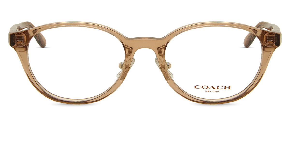 コーチ Coach HC6152D Asian Fit 5654 Full rim フルリム トランスペアレント ブラウン Women レディース 女性用 ウィメンズ Eyeglasses メガネ 眼鏡 めがね フレーム 伊達メガネ 【正規品】【新品】【海外通販】【送料無料】|SmartBuyGlasses