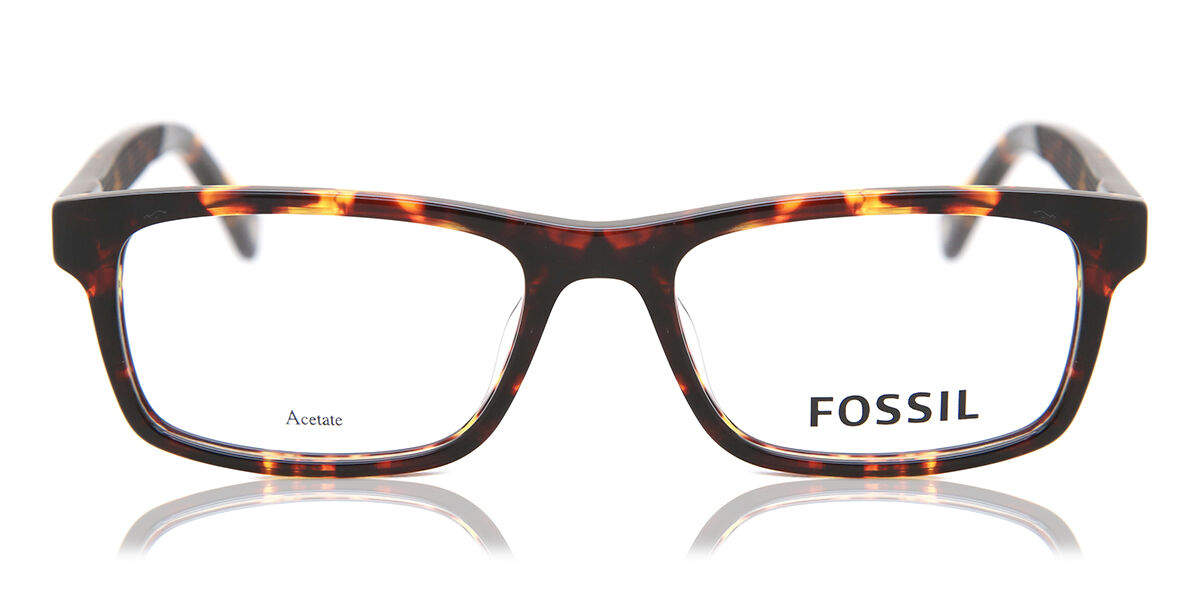 【置き目品】【貨物輸送無料】石化  Fossil FOS 7061 086 New Men Eyeglasses【外国で通信販売】