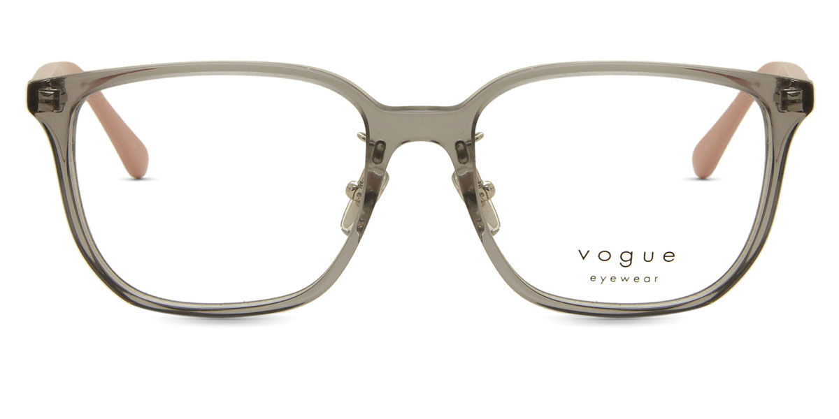 ヴォーグアイウェア Vogue Eyewear VO5550D Asian Fit 2820 Full rim 盛りだくさんリム トランスペアレント 薄墨色 Women レディース 成人女性用 ウィメンズ Eyeglasses 眼鏡 メガネ めがね ひな形 伊達眼鏡 【置き目品】【新品】【外国で通信販売】【貨物輸送無料】