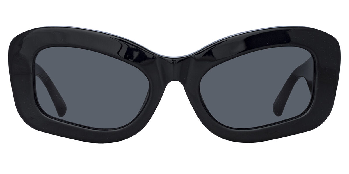 【置き目品】【貨物輸送無料】リンダ・ファロー  Linda Farrow THE ATTICO ATTICO64 C1 New Women Sunglasses【外国で通信販売】 バッグ・小物・ブランド雑貨-眼鏡・サングラス-サングラス