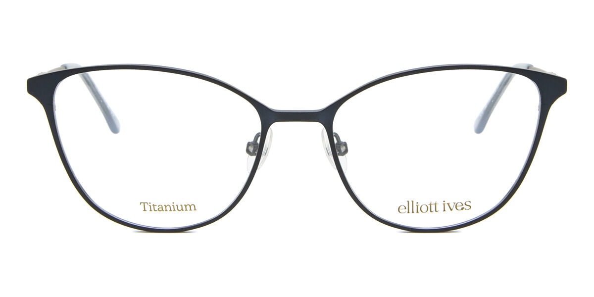 【置き目品】【貨物輸送無料】エリオット アイヴス  Elliott Ives Aspen Navy New Women Eyeglasses【外国で通信販売】